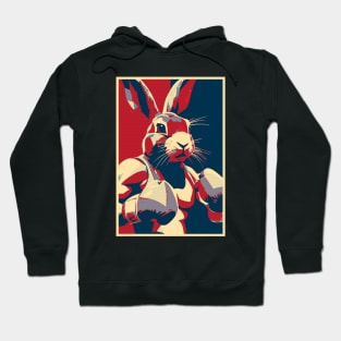 Boxing Rabbit HOPE Hoodie